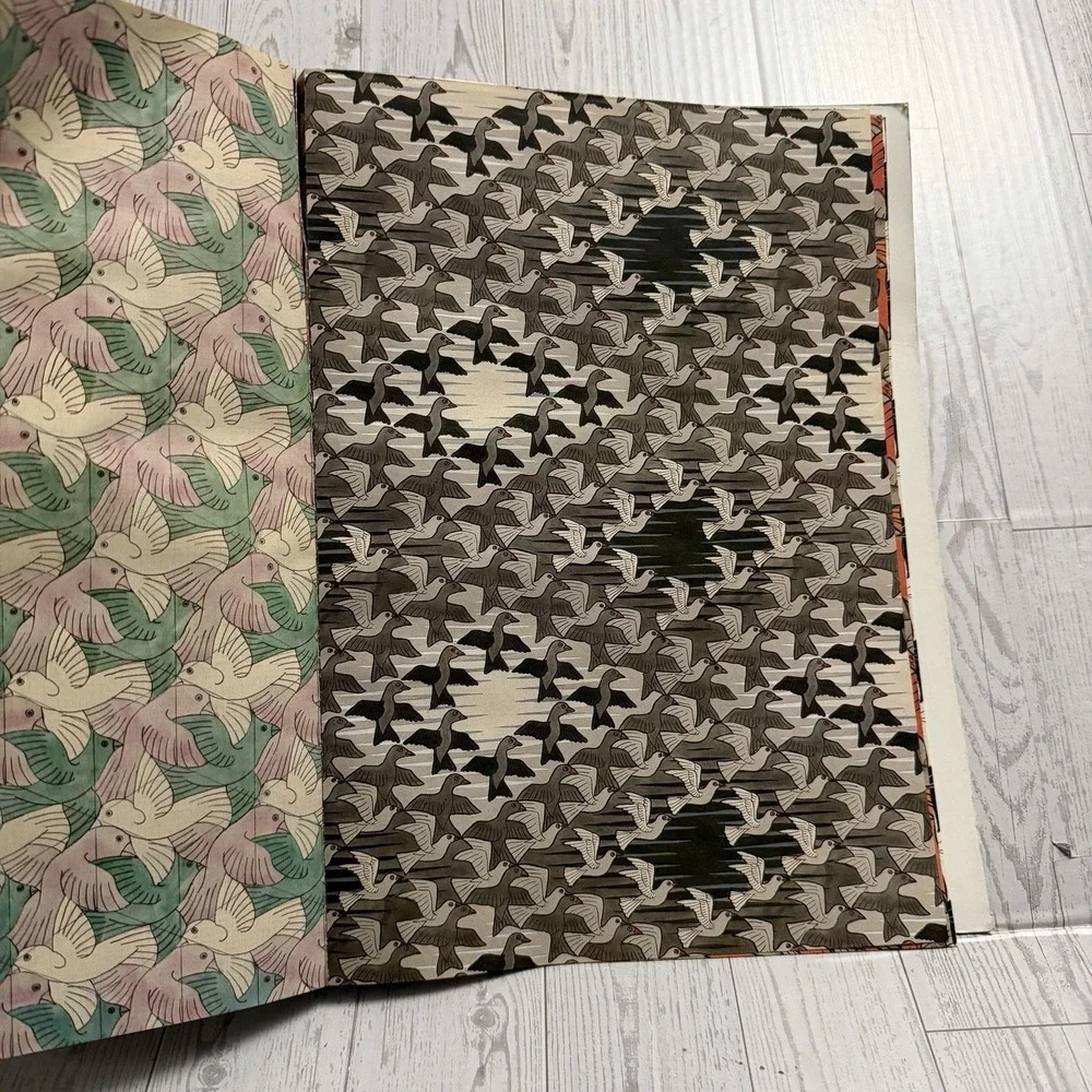 Giftwraps By Artists: M.C. Escher By Joost Elffers 1987 - Christmas Wrap